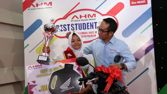 AHM Best Student 2018 Lahirkan Wirausaha Milenial