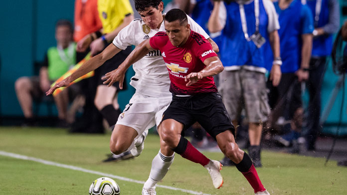 Manchester United 2 vs Real Madrid 1, Alexis Bintang Pramusim