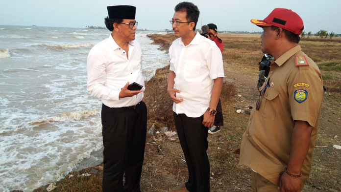 2.000 Ha Daratan Ujung Gebang Hilang karena Abrasi