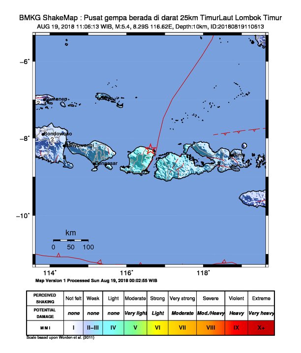 Gempa Kembali Goyang NTB 6,5 R Hingga Terasa di Bali