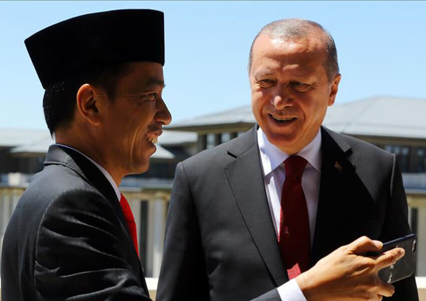 Jokowi Bertemu Erdogan di Roma, Ini yang Dibahas