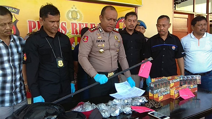 Polisi Bekuk Maling Spesialis Minimarket