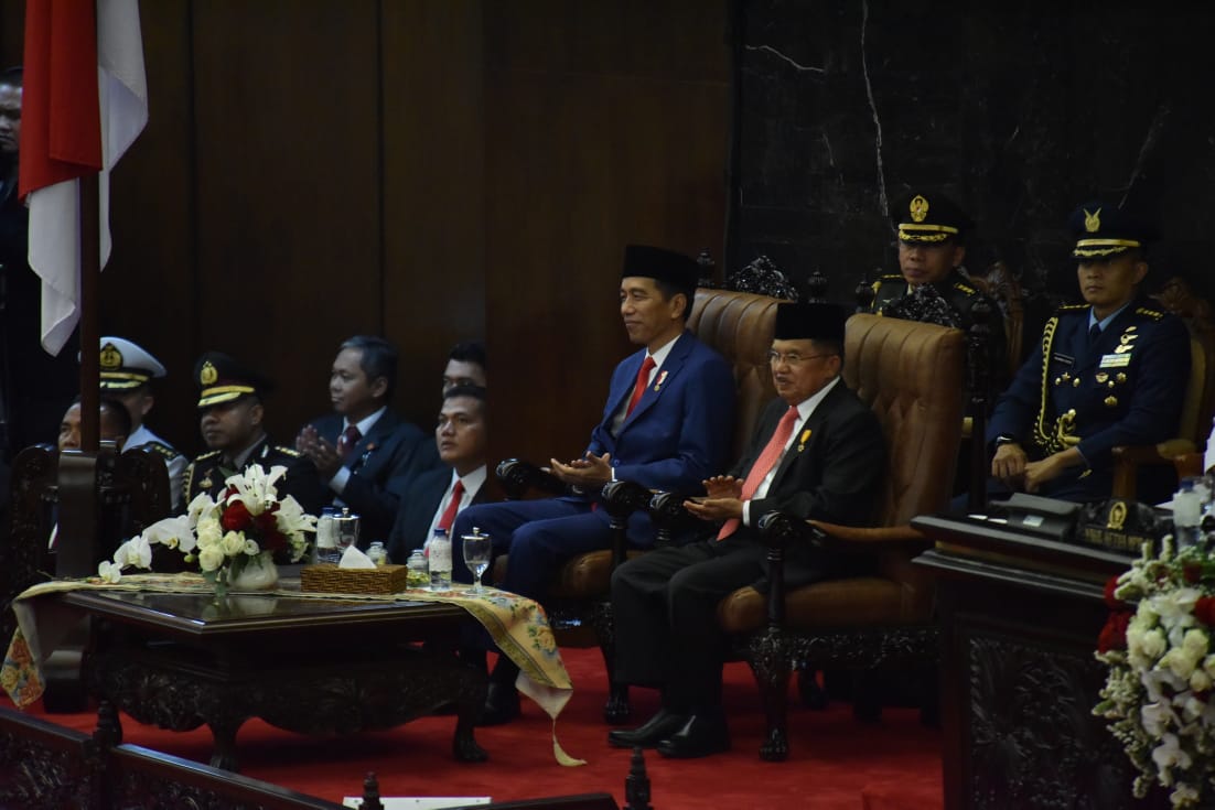 Naskah Lengkap Pidato Kenegaraan Jokowi Dalam Rangka HUT ke-73 Republik Indonesia