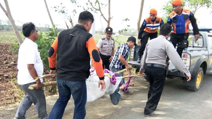 Wanita tanpa Identitas Tewas Tersambar Kereta Taksaka