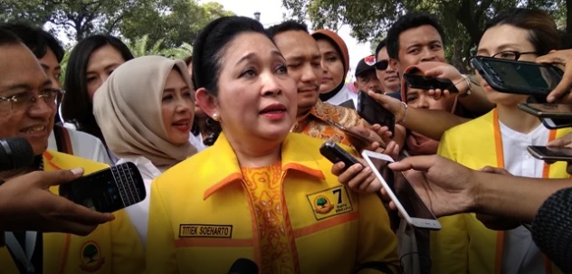 Titiek Soeharto: Kami Dukung Prabowo-Sandi