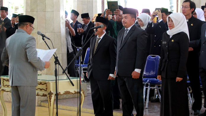 157 Pejabat Pemkab Indramayu Dirotasi