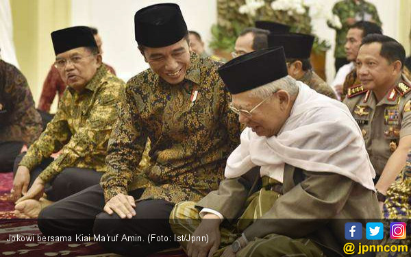 Jokowi: Saya Pilih Profesor Ma’ruf Amin