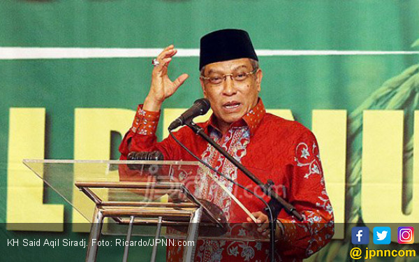 Cawapres Jokowi Rais Aam PBNU Ma’ruf Amin, Kiai Said Pastikan NU Wajib Menangkan Jokowi – Ma’