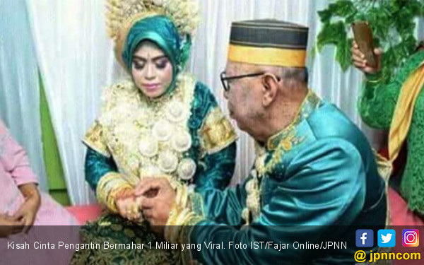 Kisah Mahar Rp 1 Miliar, Kakek Pinang Gadis Idaman