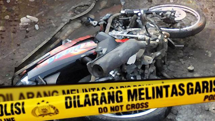 Pemotor Tewas Tabrak Truk Sedang Parkir Pinggir Jalan