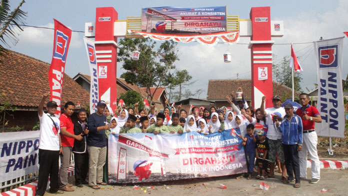 Nippon Paint Kembali Kibarkan Semangat Gotong Royong