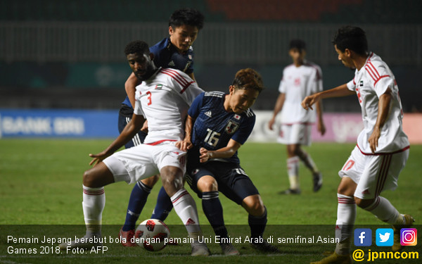 Hasil Laga Jepang vs UEA di Semifinal Sepak Bola Asian Games Skor Akhir 1-0