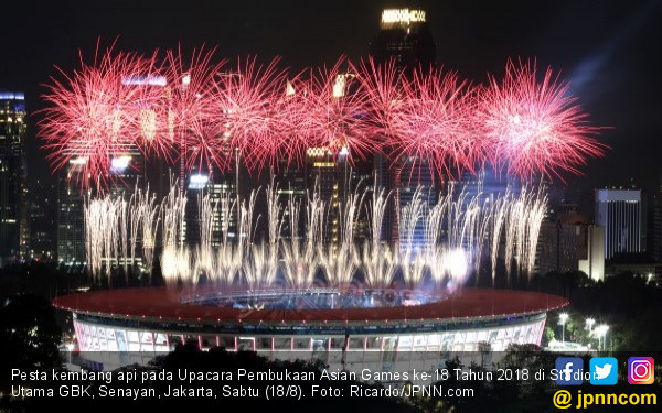 Reaksi Media Asing saat Opening Ceremony Asian Games 2018