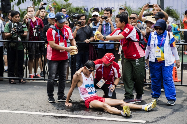 Atlet Atletik Asian Games 2018 asal Indonesia, Hendro Yap Divonis Lumpuh?