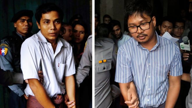 Meliput Kekerasan Terhadap Muslim Rohingya, Dua Wartawan Ini Dipenjara