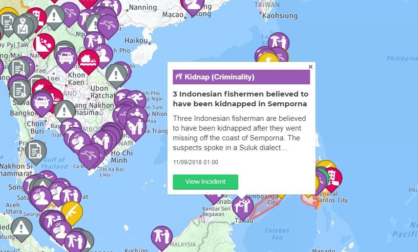 Nelayan Indonesia Diduga Korban Penculikan di Perairan Semporna