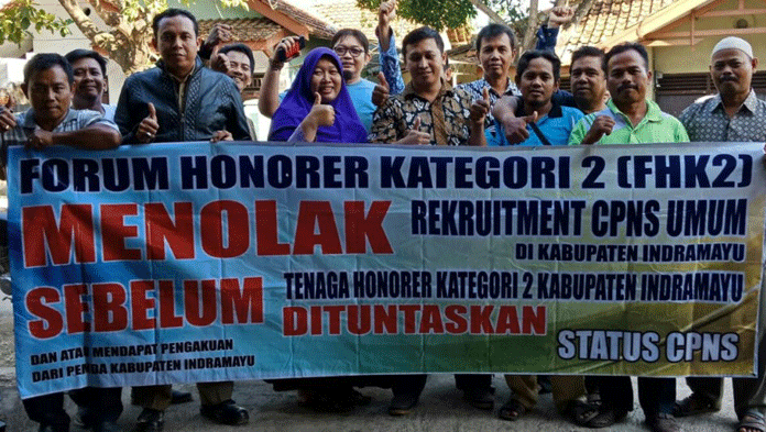 Honorer K2 Tolak Rekrutmen CPNS