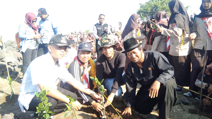 3.000 Mangrove Hijaukan Pantai Ujungori