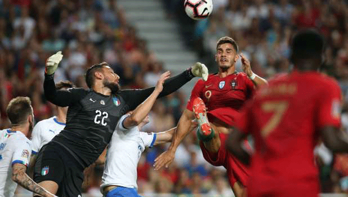 1 Portugal vs Italia 0, Meruntuhkan Memori Milan