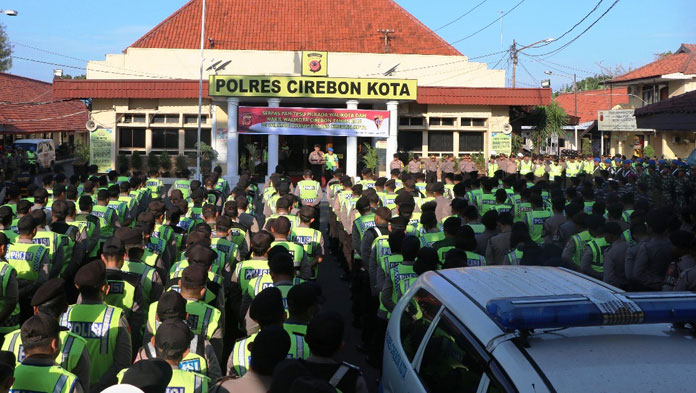 Polres Ciko Sebar Pasukan ke TPSU