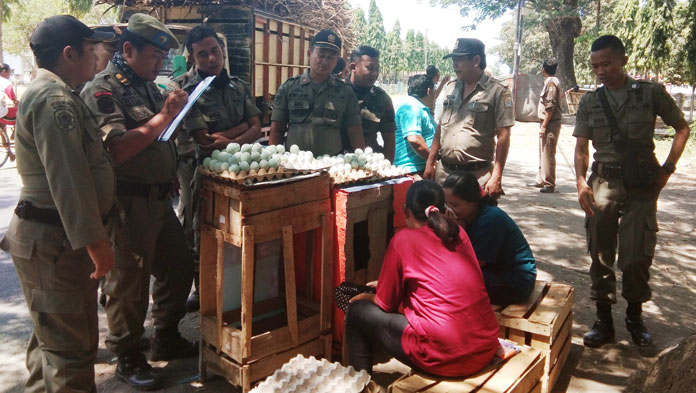 Satpol PP Tegur 31 PKL, Warning Segera Tempuh Proses Perizinan