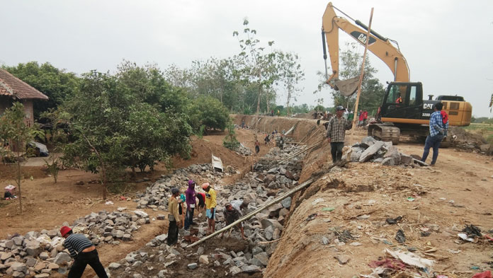 Antisipasi Banjir, BBWS Perbaiki Tanggul Kritis