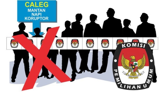 KPU Umumkan 81 Caleg Eks Koruptor yang Ikut Pemilu 2019