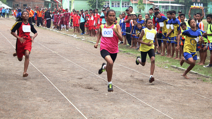 Gala Desa Tingkat Kabupaten Cirebon Dimulai, Peserta Atletik Paling Banyak