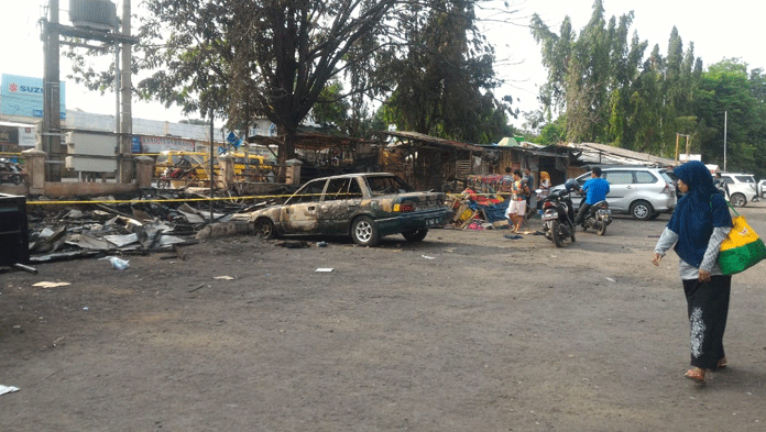 Dipingpong, PKL Korban Kebakaran Pasar Harjamukti Gelisah