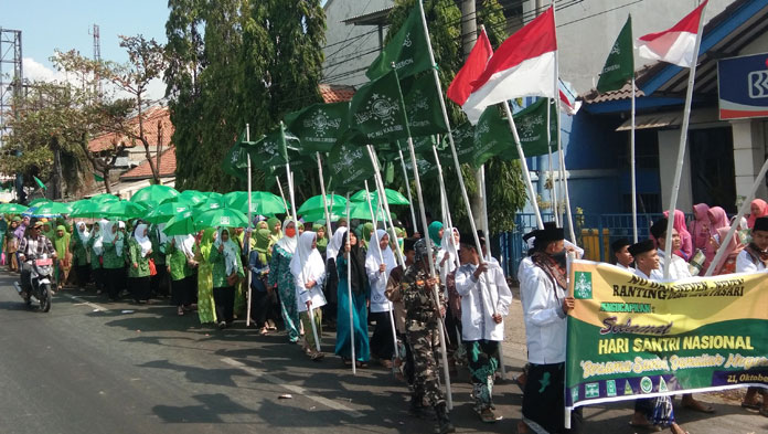 Upacara Bendera Serentak, Peringati Hari Santri 2020