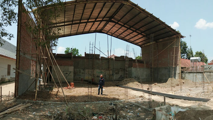 Pembangunan Gedung Olahraga Kecamatan Ciledug Dilanjutkan