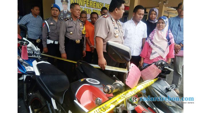 Wow, Polres Indramayu Sita 232 Motor Hasil Kejahatan