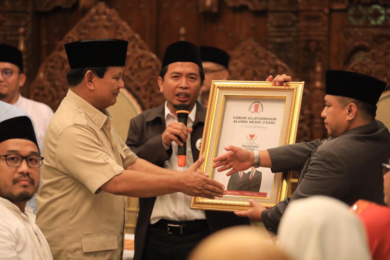 Ingin Saingi Jokowi,  Prabowo Sandi Dapat Dukungan Forum Silaturahmi Alumni Mesir