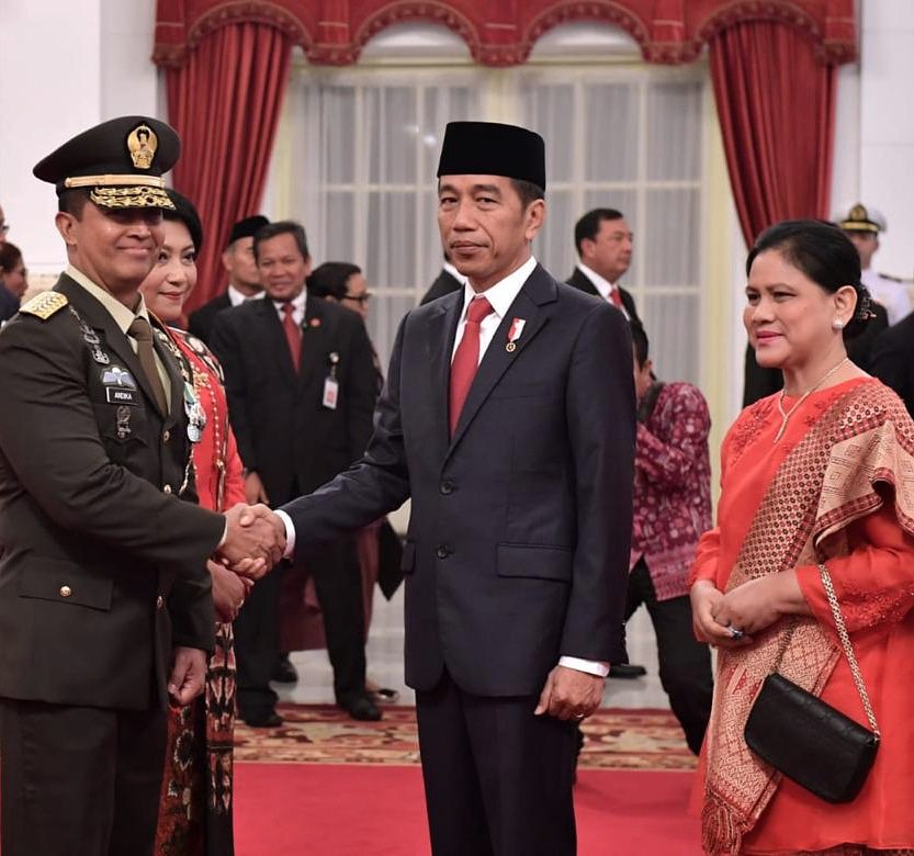 Jadi KSAD, Apa Kata Jokowi, Begini Jejak Jenderal Andika Perkasa