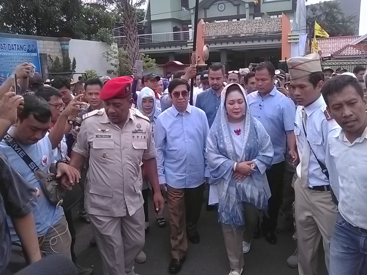 Titiek Soeharto Hadiri Deklarasi Pemenangan Prabowo-Sandi di Kota Cirebon