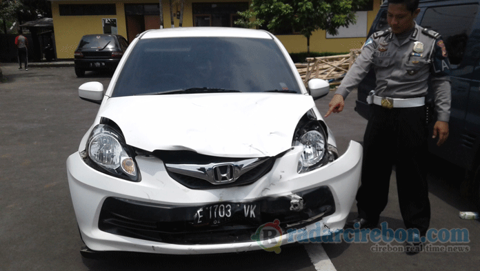 Lihat CCTV, Pelaku Tabrak Lari Tertangkap