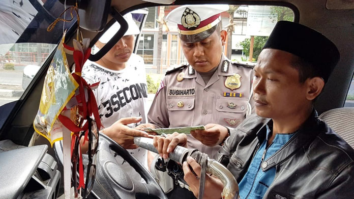 Sopir Bawa Golok Kena Operasi Zebra