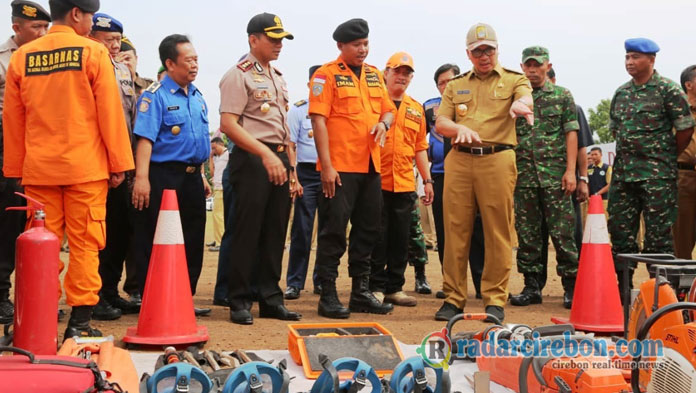 Gelar Apel Kesiapsiagaan, Pemkab Bentuk Tim Reaksi Cepat Bencana