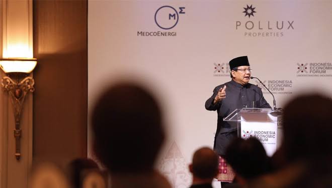 Prabowo Bicara di Indonesia Economic Forum, Berikut Pidato Lengkapnya