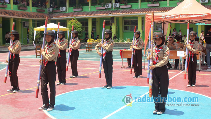 46 Regu Pramuka Berlaga di Scout Skill Competition SMAN 6