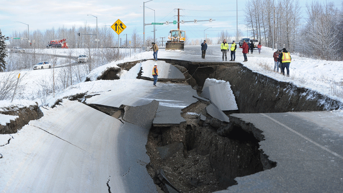 Alaska Diguncang Ratusan Kali Gempa