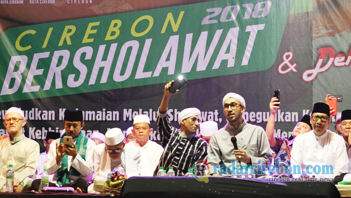 Cirebon Bersalawat Ajak Warga Perkuat Silaturahmi, Jangan Mau Diadu Domba