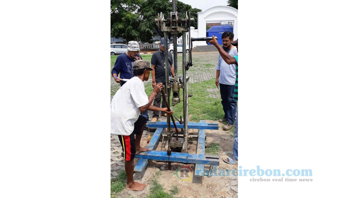 Struktur Tanah Alun-alun Kejaksan Mulai Diuji