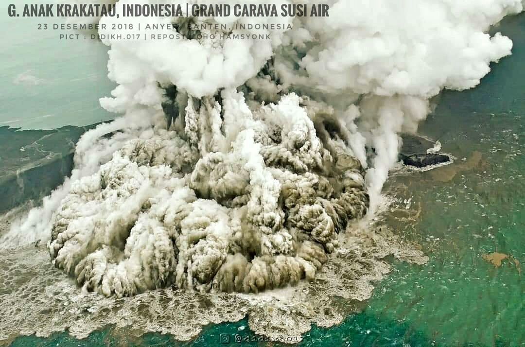 Tsunami Selat Sunda Berawal dari Erupsi Gunung Anak Krakatau Hingga Longsor Kawah Seluas 64 Hektare