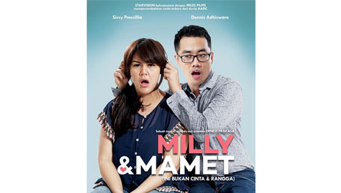 Film Milly & Mamet Siap Mengocok Perut Penonton