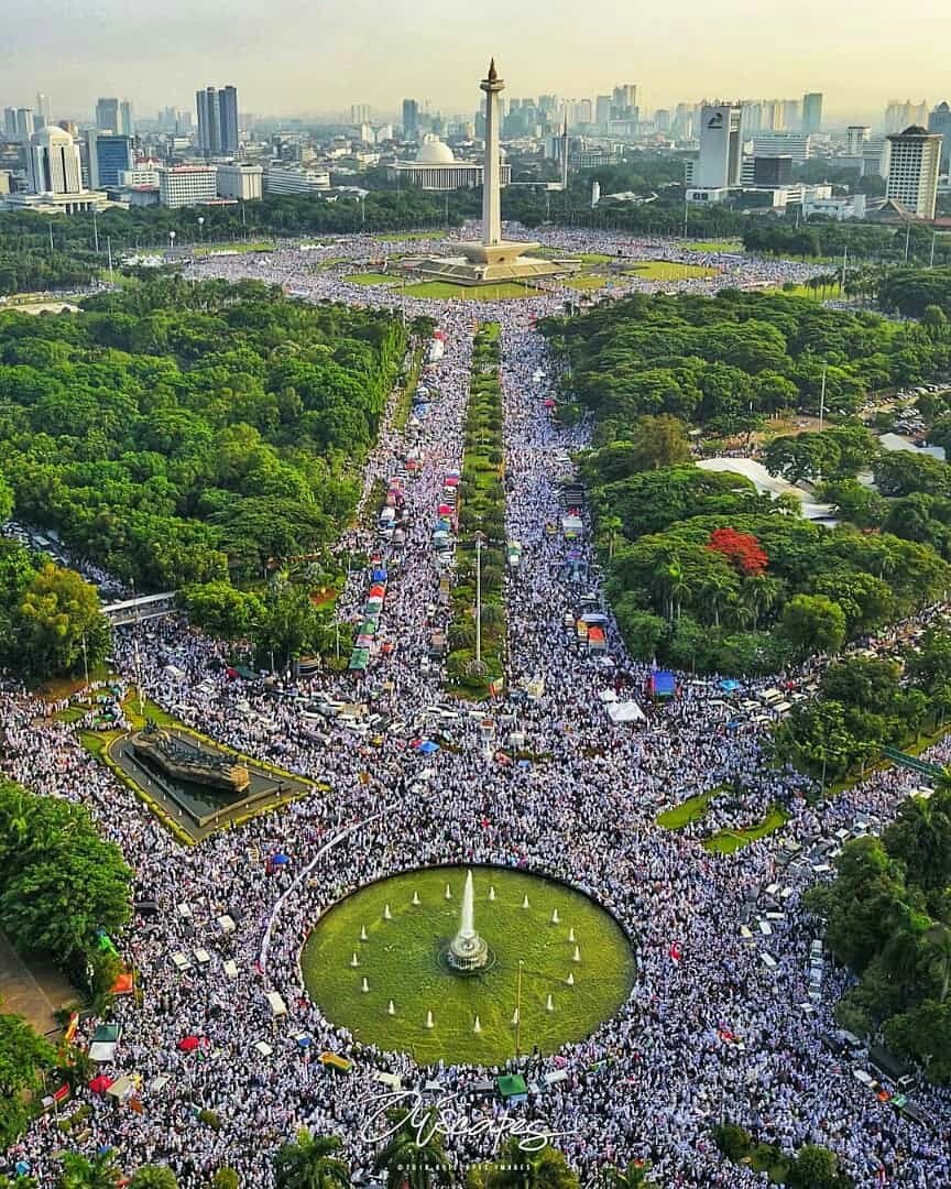 Usai Reuni Akbar 212 Sisakan Perdebatan Jumlah Peserta di Monas