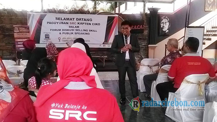Anggota Paguyuban SRC Kapten Ciko Ikuti Selling Skill dan Public Speaking di Jus Kuphi Medan