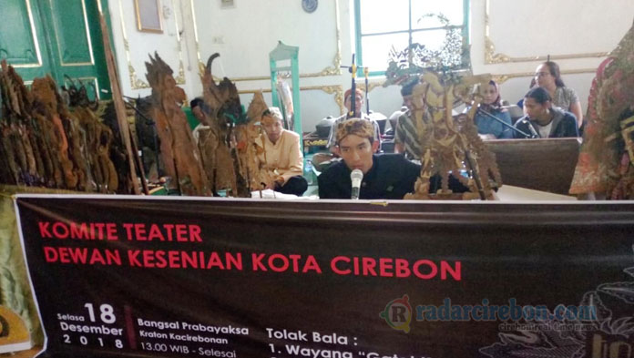 Pewayangan Bergairah Lagi, DKC Fasilitasi Pembentukan Pepadi Kota Cirebon