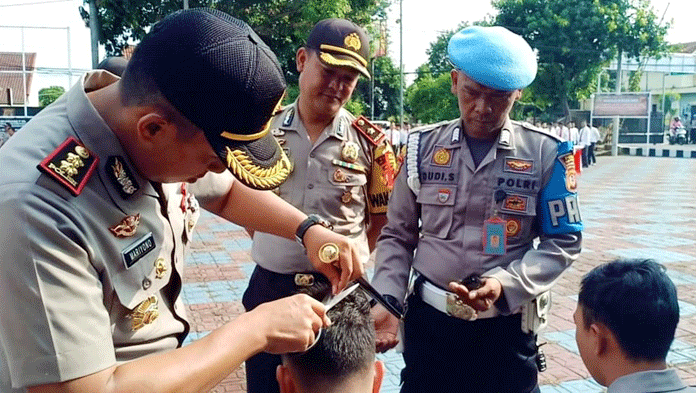 Puluhan Polisi Majalengka Terkena Razia