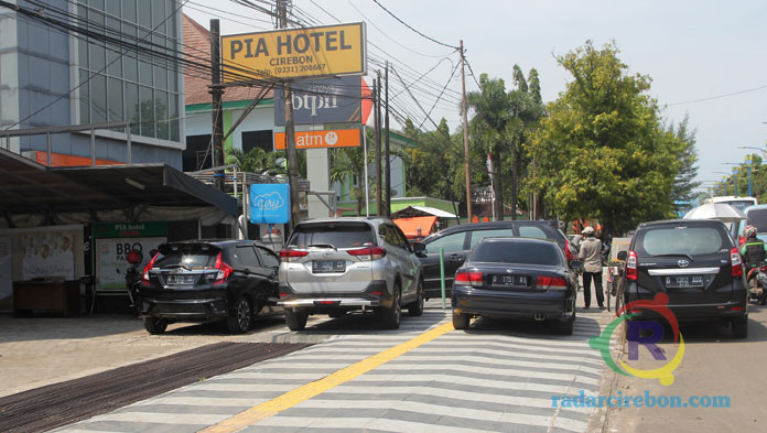 DPUPR-Dishub Tegur Penyalahgunaan Trotoar  di Jl Wahidin